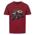 Kinder Premium Baumwolle T-Shirt - Cooler Monstertruck online bestellen kaufen