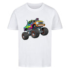 Kinder Premium Baumwolle T-Shirt - Cooler Monstertruck online bestellen kaufen