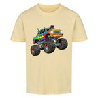 Kinder Premium Baumwolle T-Shirt - Cooler Monstertruck online bestellen kaufen
