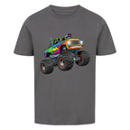 Kinder Premium Baumwolle T-Shirt - Cooler Monstertruck online bestellen kaufen