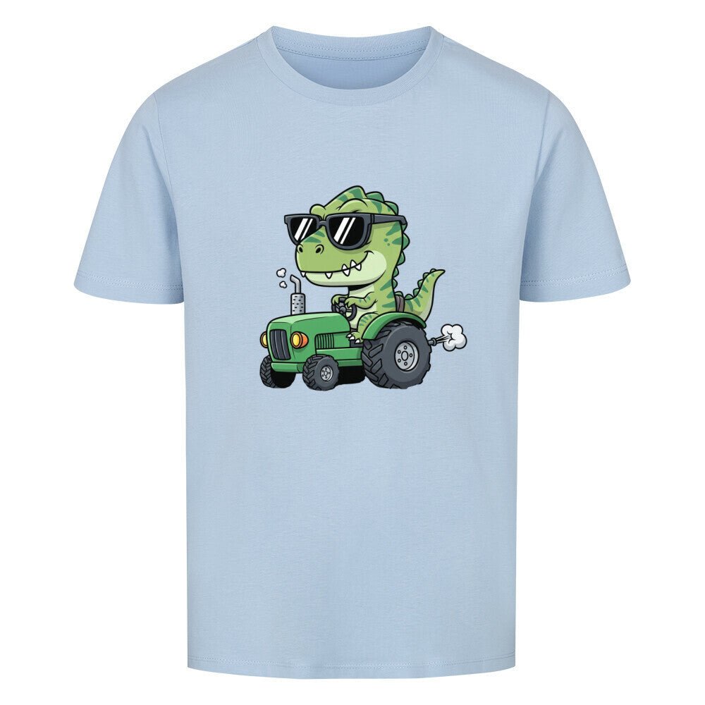 Kinder Premium Bio Baumwolle T-Shirt - Dino, Traktor - KinderMode Shop super angenehm Online Kaufen Bestellen Deutschland