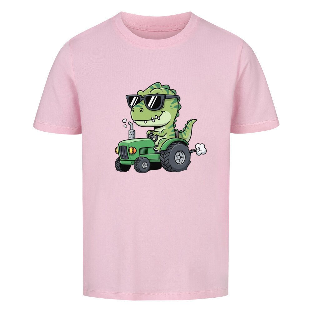Kinder Premium Bio Baumwolle T-Shirt - Dino, Traktor - KinderMode Shop super angenehm Online Kaufen Bestellen Deutschland