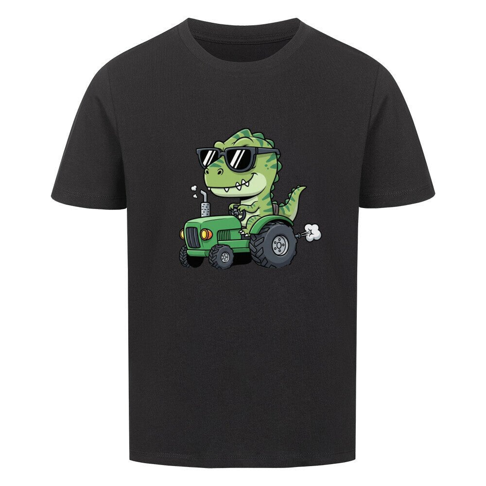 Kinder Premium Bio Baumwolle T-Shirt - Dino, Traktor - KinderMode Shop super angenehm Online Kaufen Bestellen Deutschland