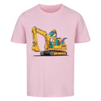 Kinder Premium T-Shirt - Dinosaurier mit Bagger online bestellen kaufen