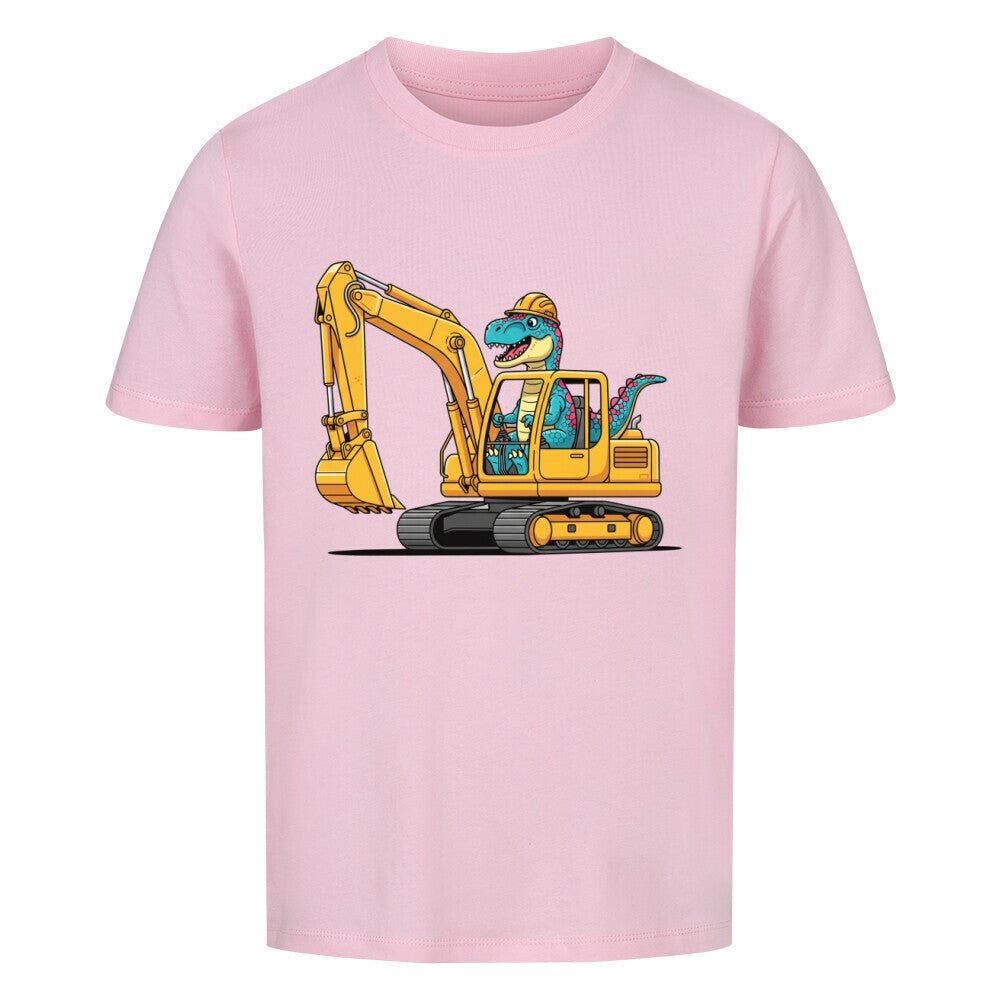 Kinder Premium T-Shirt - Dinosaurier mit Bagger online bestellen kaufen