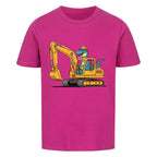Kinder Premium T-Shirt - Dinosaurier mit Bagger online bestellen kaufen