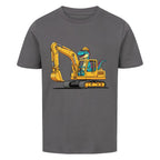 Kinder Premium T-Shirt - Dinosaurier mit Bagger online bestellen kaufen