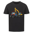 Kinder Shirt mit Traktor und Bagger Motiv online bestellen kaufen