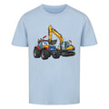 Kinder Shirt mit Traktor und Bagger Motiv online bestellen kaufen