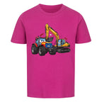 Kinder Shirt mit Traktor und Bagger Motiv online bestellen kaufen