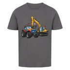 Kinder Shirt mit Traktor und Bagger Motiv online bestellen kaufen