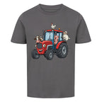 Kinder Shirt mit Traktor und Bauernhoftiere Motiv online bestellen kaufen