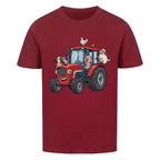 Kinder Shirt mit Traktor und Bauernhoftiere Motiv online bestellen kaufen