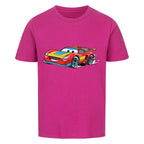 Kinder T-Shirt - Baumwolle - Rennwagen online bestellen kaufen