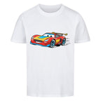 Kinder T-Shirt - Baumwolle - Rennwagen online bestellen kaufen