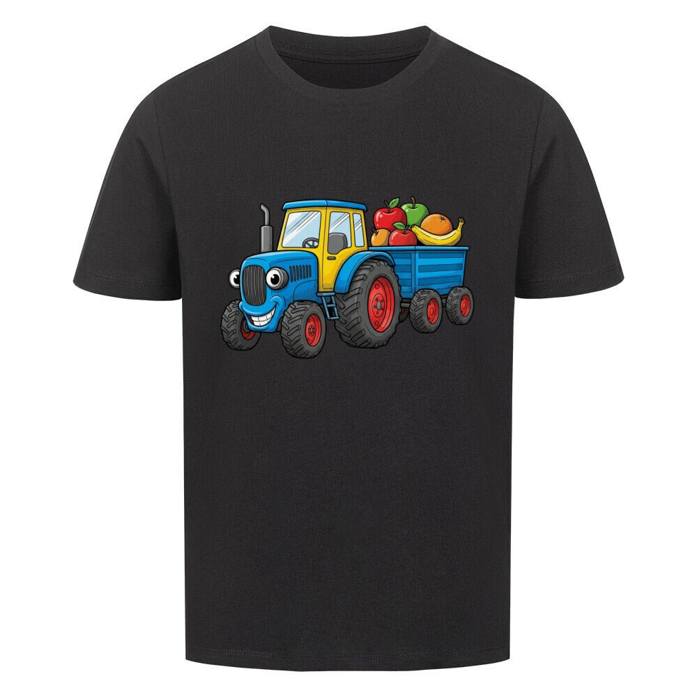 Kinder T-Shirt Braumwolle - Traktor Motiv online bestellen kaufen