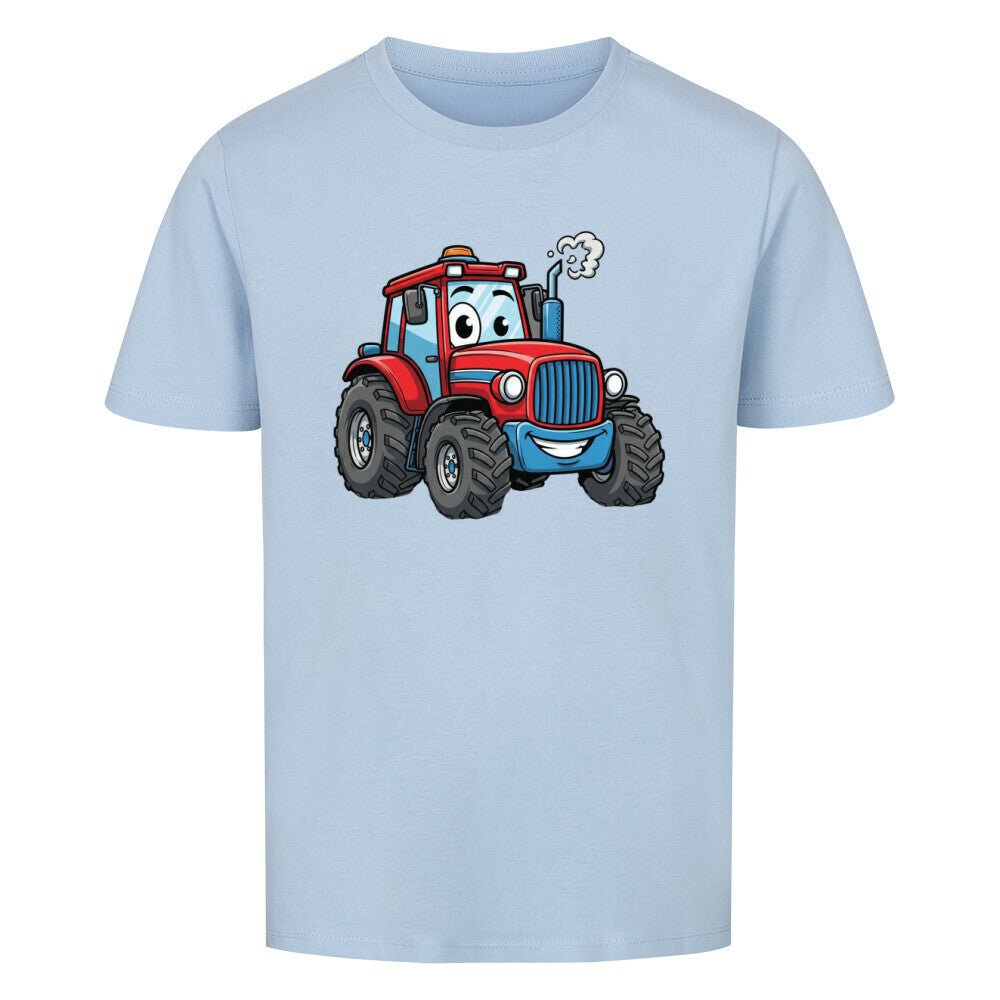 Kinder T-Shirt Braumwolle - Traktor Motiv online bestellen kaufen