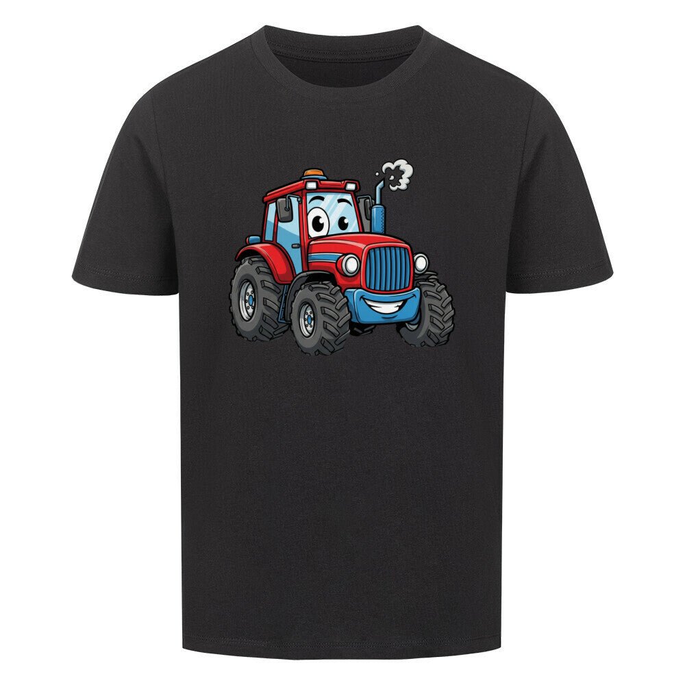 Kinder T-Shirt Braumwolle - Traktor Motiv online bestellen kaufen