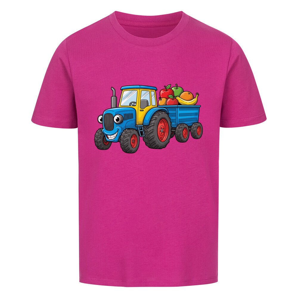 Kinder T-Shirt Braumwolle - Traktor Motiv online bestellen kaufen