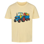 Kinder T-Shirt Braumwolle - Traktor Motiv online bestellen kaufen