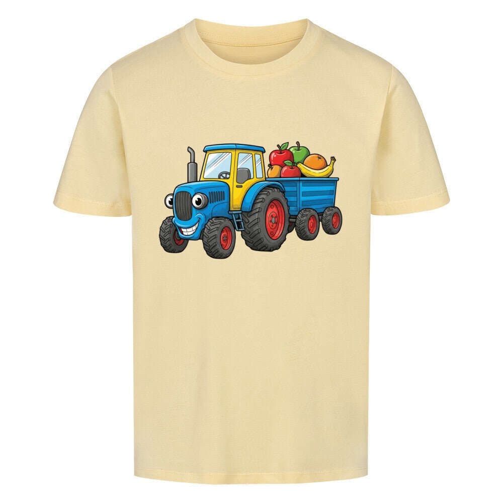 Kinder T-Shirt Braumwolle - Traktor Motiv online bestellen kaufen