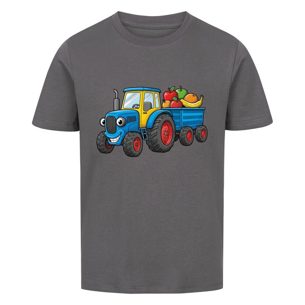 Kinder T-Shirt Braumwolle - Traktor Motiv online bestellen kaufen