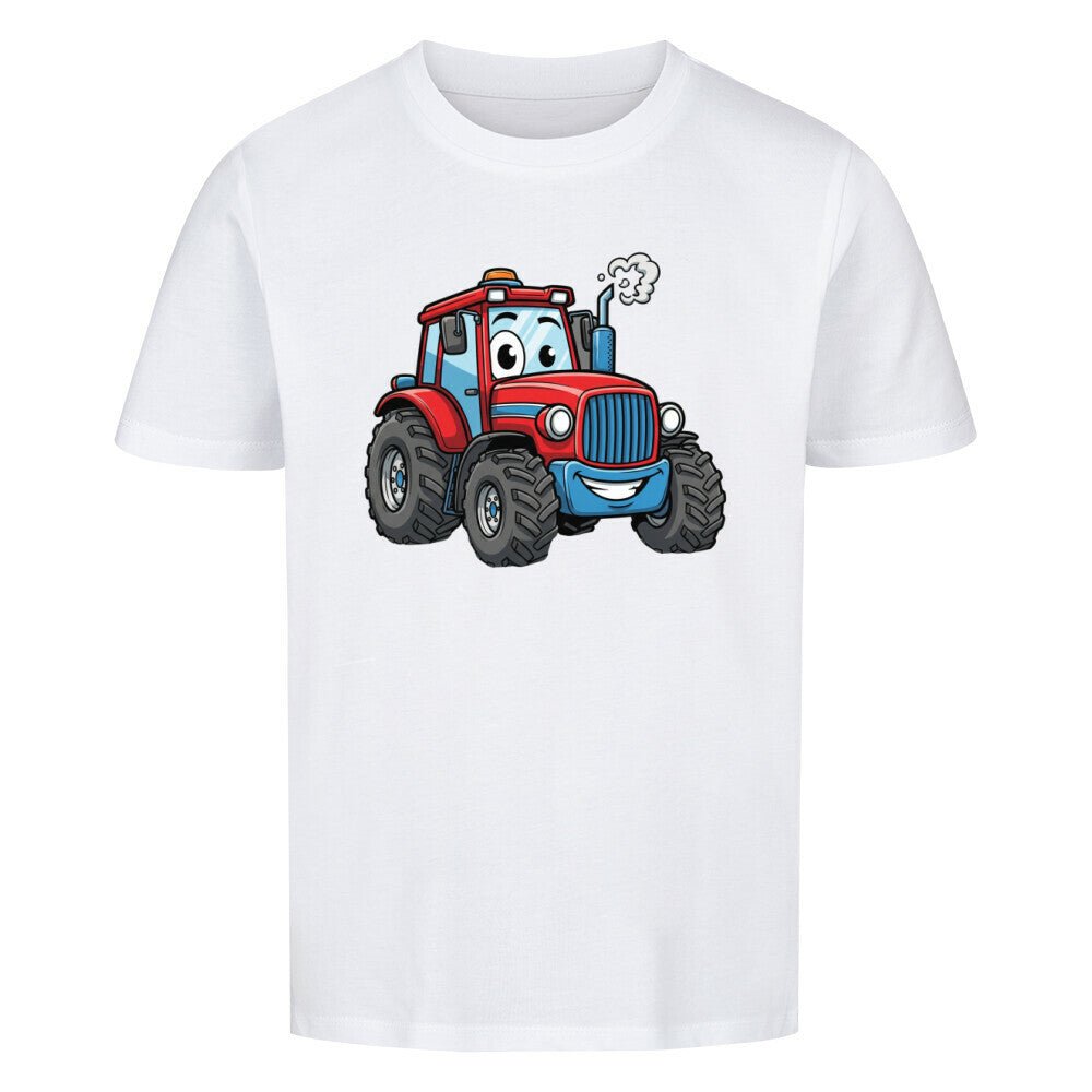 Kinder T-Shirt Braumwolle - Traktor Motiv online bestellen kaufen