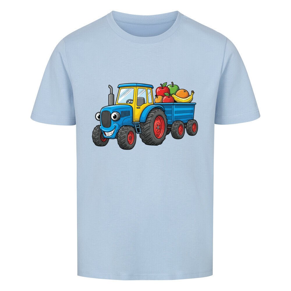 Kinder T-Shirt Braumwolle - Traktor Motiv online bestellen kaufen