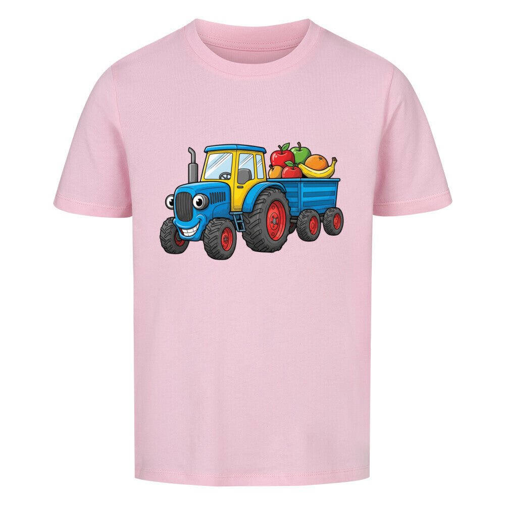 Kinder T-Shirt Braumwolle - Traktor Motiv online bestellen kaufen