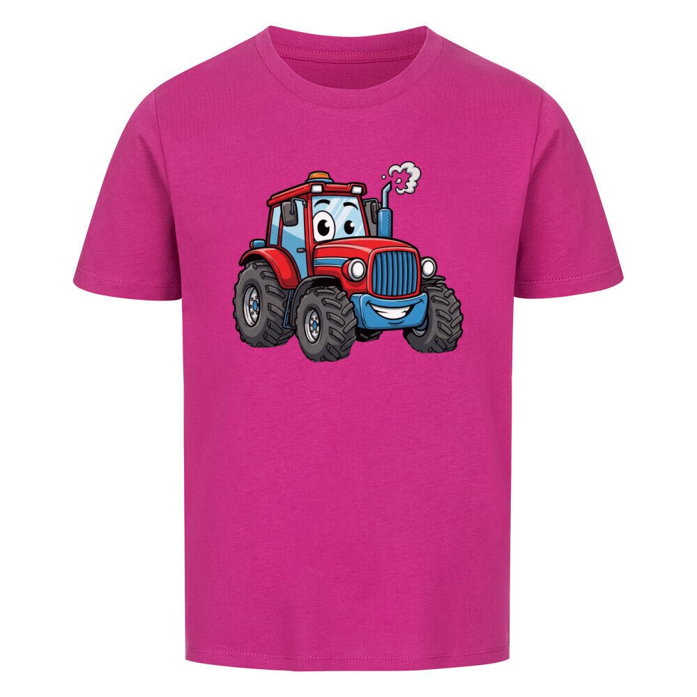 Kinder T-Shirt Braumwolle - Traktor Motiv online bestellen kaufen