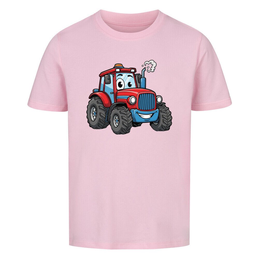 Kinder T-Shirt Braumwolle - Traktor Motiv online bestellen kaufen