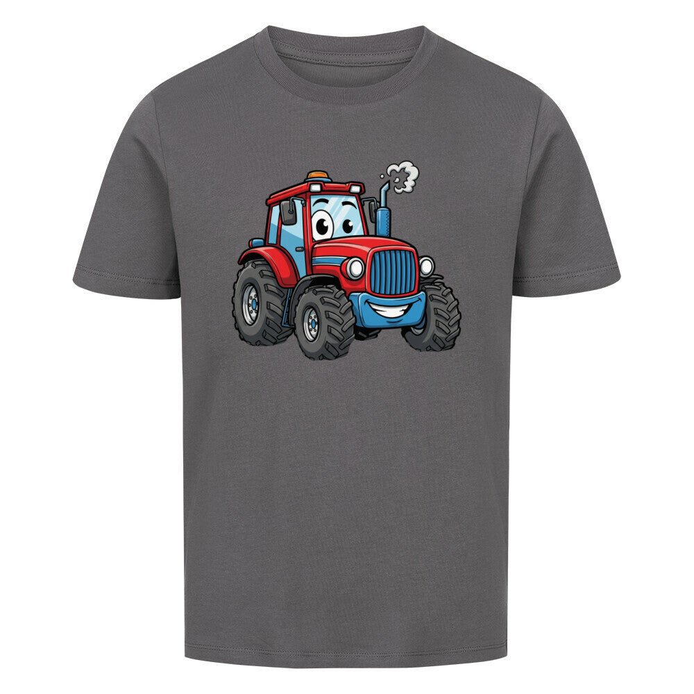 Kinder T-Shirt Braumwolle - Traktor Motiv online bestellen kaufen