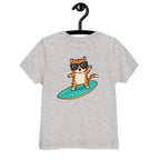 Kinder T-Shirt - Coole Katze, Surfboard online bestellen kaufen