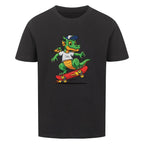 Kinder T-Shirt - Cooler Drache auf Skateboard online bestellen kaufen