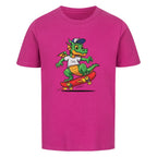 Kinder T-Shirt - Cooler Drache auf Skateboard online bestellen kaufen