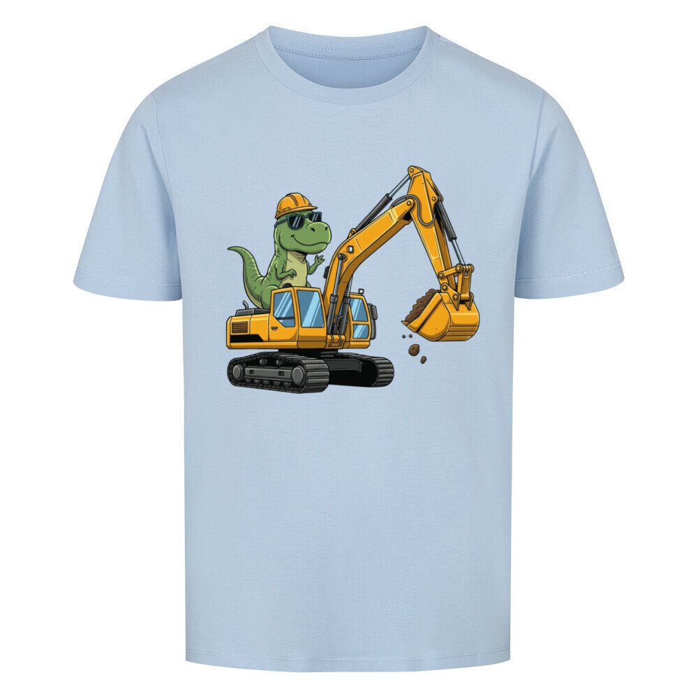 Kinder T-Shirt - Dino mit Bagger Motiv online bestellen kaufen