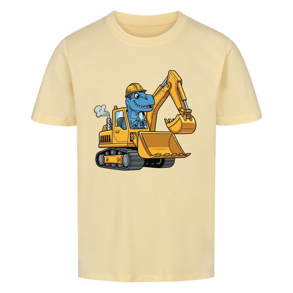 Kinder T-Shirt - Dino mit Bagger Motiv online bestellen kaufen