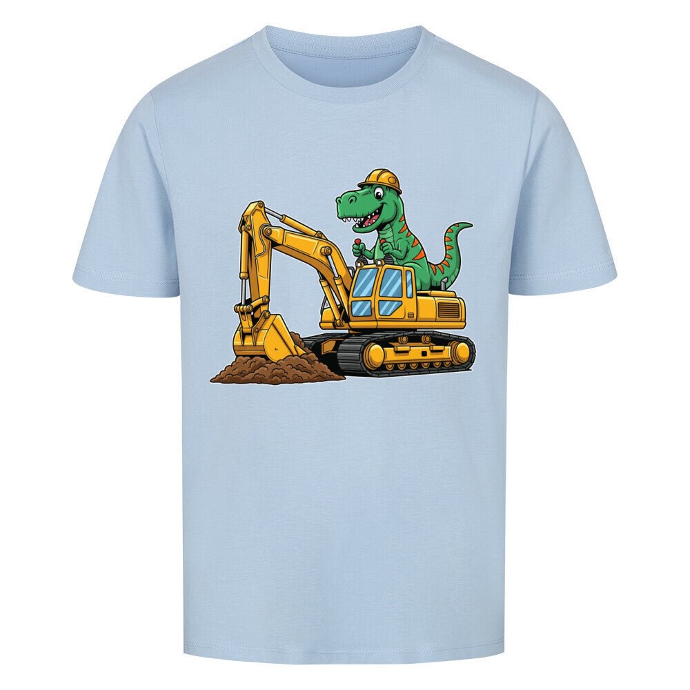Kinder T-Shirt - Dino mit Bagger Motiv online bestellen kaufen
