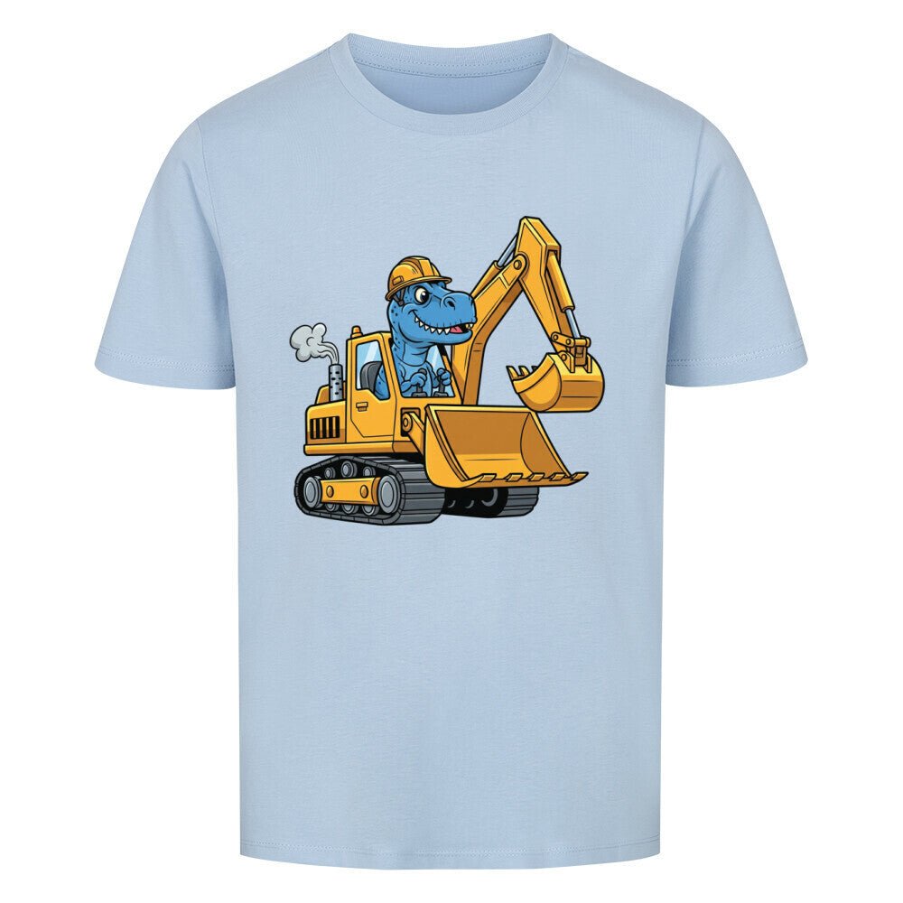 Kinder T-Shirt - Dino mit Bagger Motiv online bestellen kaufen