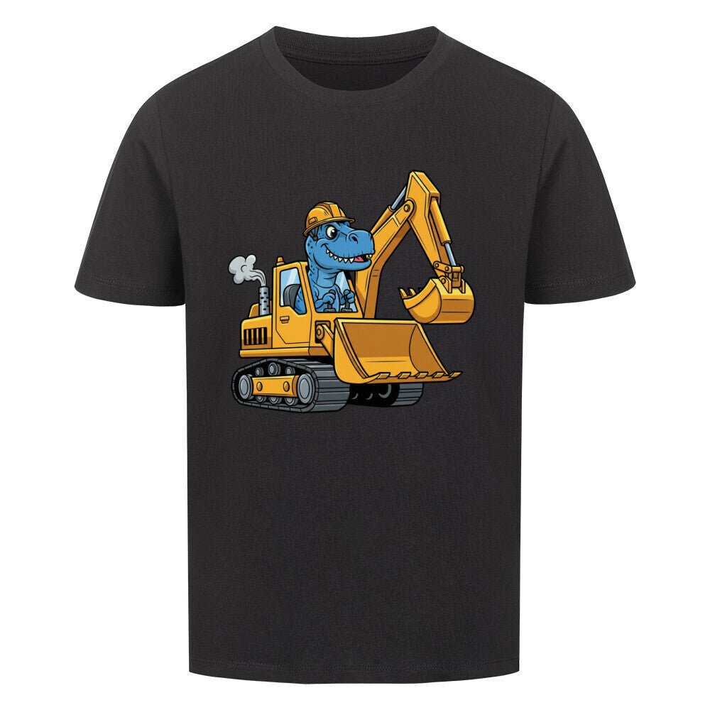 Kinder T-Shirt - Dino mit Bagger Motiv online bestellen kaufen