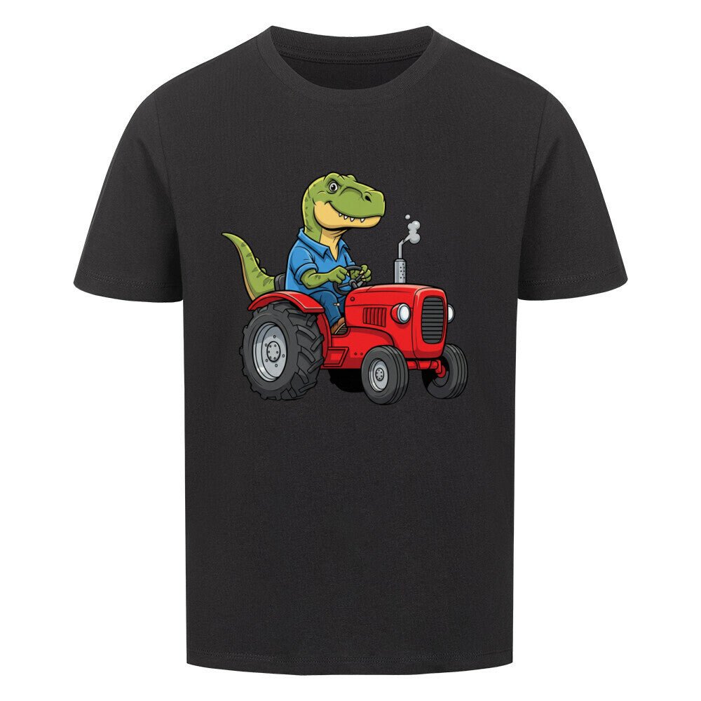 Kinder T-Shirt - Dino mit Traktor Motiv online bestellen kaufen