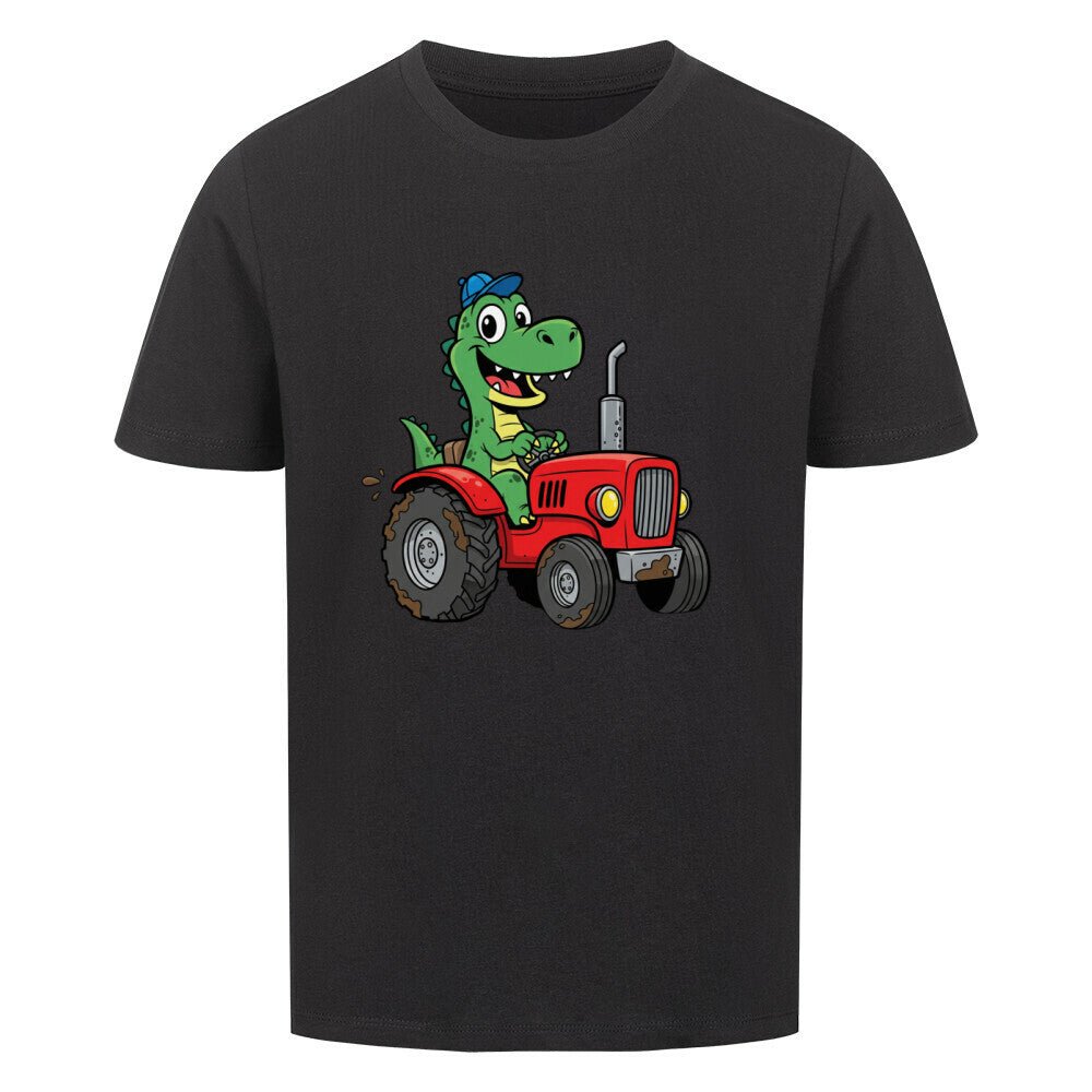 Kinder T-Shirt - Dino mit Traktor online bestellen kaufen