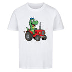 Kinder T-Shirt - Dino mit Traktor online bestellen kaufen