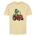 Kinder T-Shirt - Dino mit Traktor online bestellen kaufen