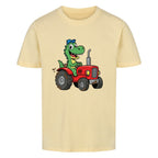 Kinder T-Shirt - Dino mit Traktor online bestellen kaufen