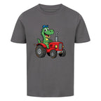 Kinder T-Shirt - Dino mit Traktor online bestellen kaufen