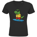 Kinder T-Shirt, Dino Surfbrett online bestellen kaufen