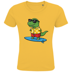 Kinder T-Shirt, Dino Surfbrett online bestellen kaufen
