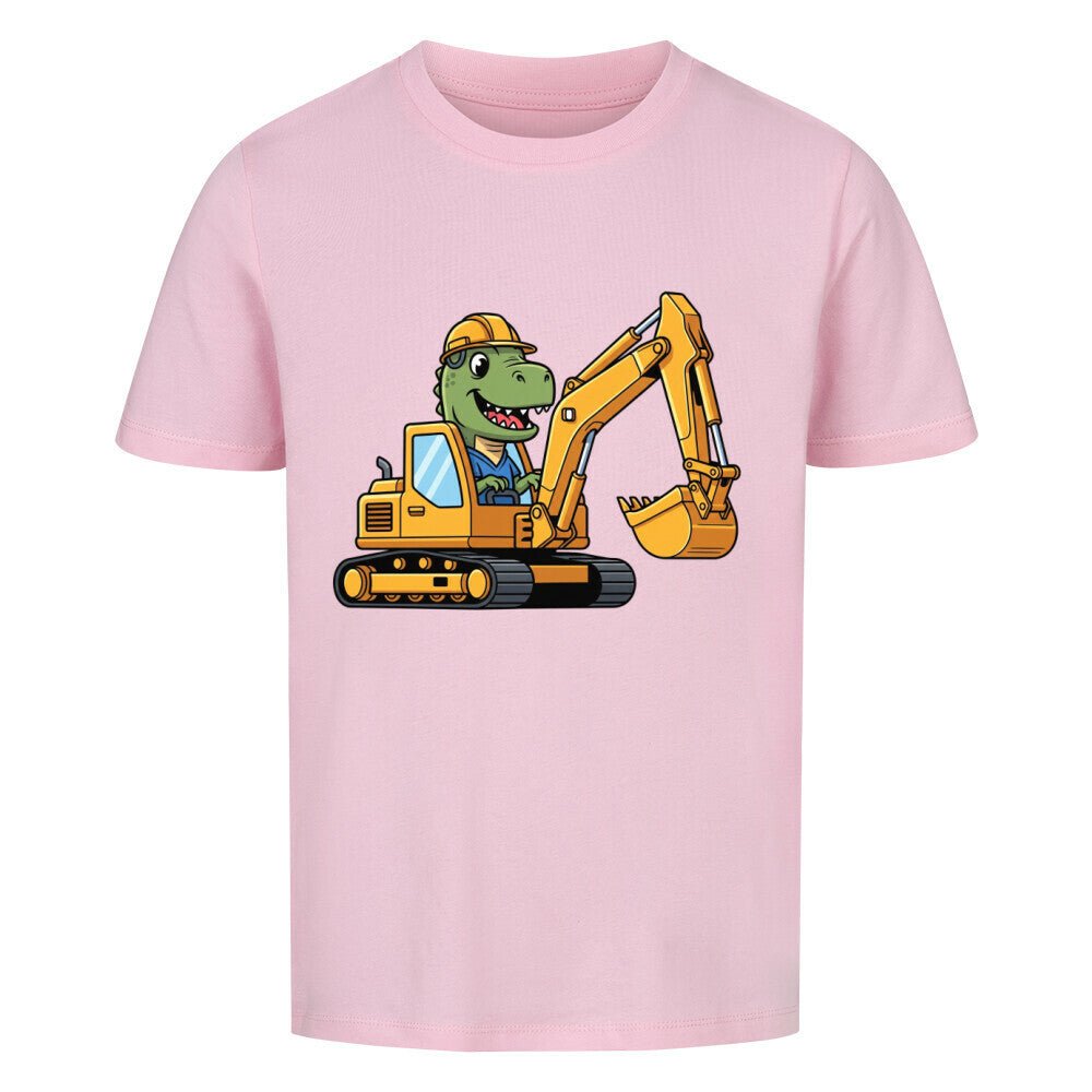 Kinder T-Shirt - Dino und Bagger Motiv online bestellen kaufen