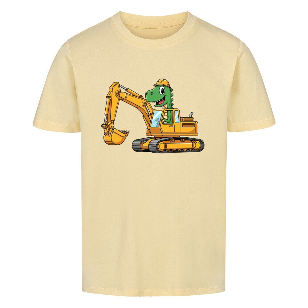 Kinder T-Shirt - Dino und Bagger Motiv online bestellen kaufen
